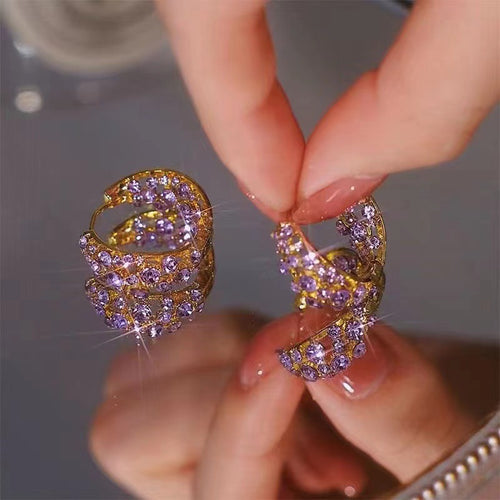 (Limited Time Discount 🔥 Last Day)Lymphatic Zircon earrings