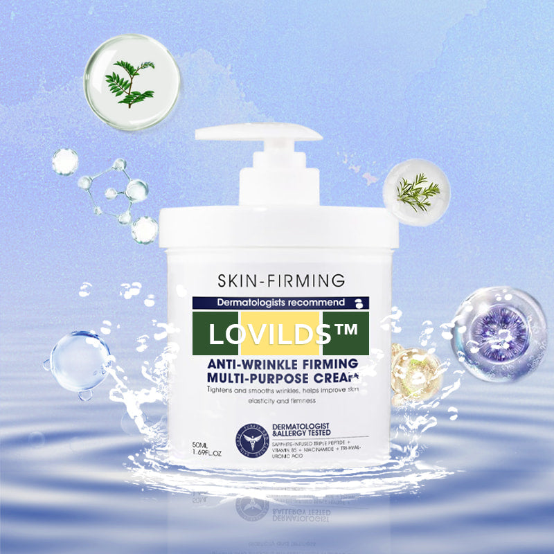 🎁Last Day Discount 87% 𝐎𝐅𝐅🌸LOVILDS® 𝐀𝐝𝐯𝐚𝐧𝐜𝐞𝐝 𝐅𝐢𝐫𝐦𝐢𝐧𝐠 & 𝐖𝐫𝐢𝐧𝐤𝐥𝐞-𝐑𝐞𝐝𝐮𝐜𝐢𝐧𝐠 𝐂𝐫𝐞𝐚𝐦: Restore Skin Elasticity⭐