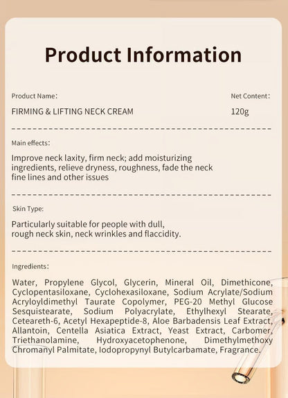 🍃 Hot Sale 49% OFF - Neck Firming Cream