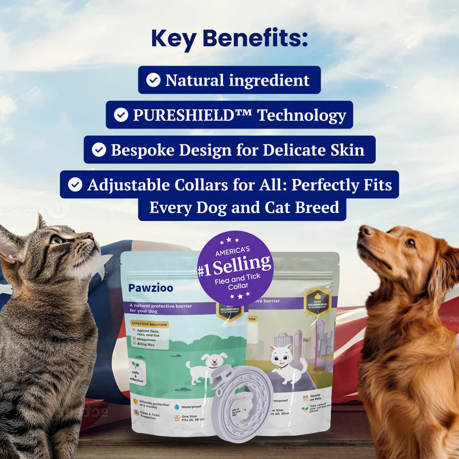 Vets and 20,000+ Satisfied Customers Recommend Pawzioo Pure-Shield!